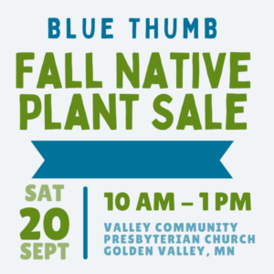 Blue Thumb Fall Native Plant Sale
