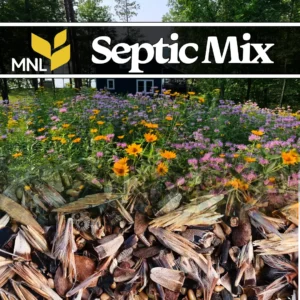 Septic native seed mix with prairie wildflowers for Midwest septic system areas